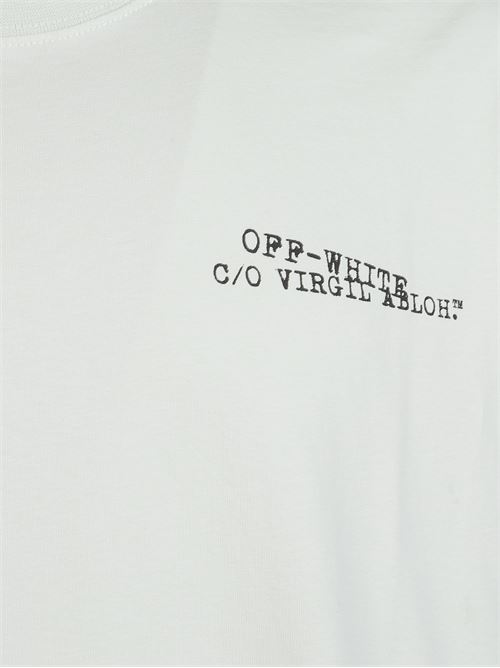 Arrow Skate T-shirt OFF WHITE | 44MAA120S26J00S330